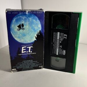 E.T. The Extra-Terrestrial VHS Tape
